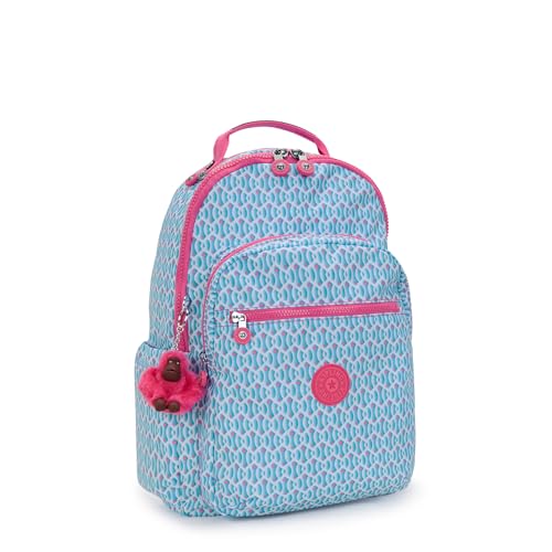 Image of Kipling Women's Seoul 15 inch Laptop Backpack, Durable, Roomy with Padded Shoulder Straps, Built-In Protective Sleeve