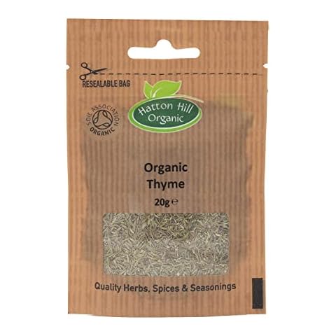 Organic Dried Thyme 20g by Hatton Hill Organic - Certified Organic Cover