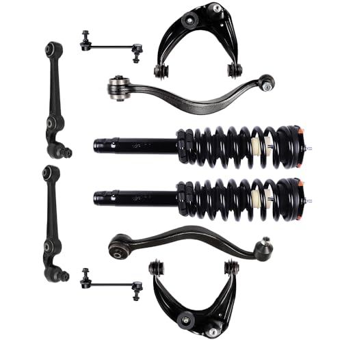 Image of 10pc Front Struts Suspension Kit For Ford Fusion 2010-2012 | Struts Shocks Kit For Mercury Milan 2010 2011 Front Strut Assembly