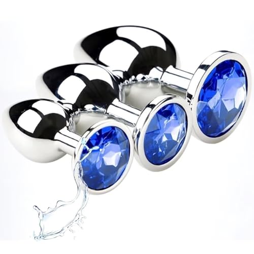 Stainless Steel New Portable Couple Plug Kit Newly Relaxing Plugs Butt Relaxing Training Set Butt...