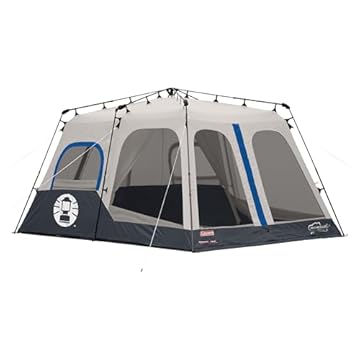 coleman 8 person instant tent