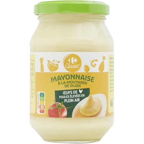 Mayonnaise moutarde de Dijon Carrefour pour réussir vos pique-niques et repas d'été