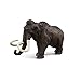 Hiawbon Mammoth Model Simulated Mammoth Figurine Realistic Plastic Mammoth Figure