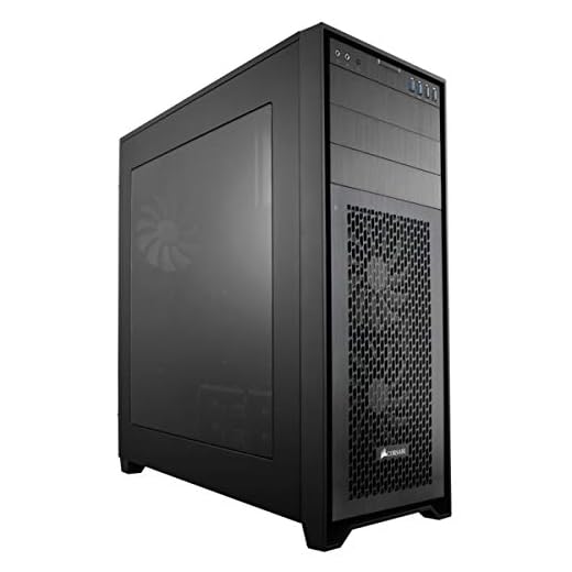 Corsair (CC-9011078-WW) Obsidian Series 750D Airflow Edition Windowed Full Tower ATX High Airflow Performance Computer Case Black