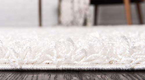 image for Unique Loom Solid Shag Collection Area Rug (6' 1