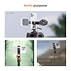 K&F CONCEPT Metal Phone Tripod Mount, Universal Smartphone Stand with 2 Cold Shoe Mount, Adjustable Cellphone Holder for Horizontal and Vertical Shooting, Compatible with iPhone/Samsung and All Phones #5