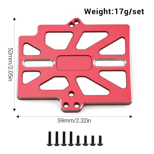 Plaque montage ESC renfort métal évite rupture support TRAXXAS Mini Maxx