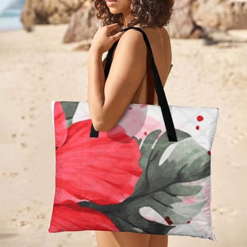 Couverture de plage imperméable et pliable avec zip pour extérieur - 3