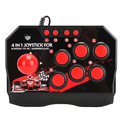 LIYJTK Arcade Fight Stick, Joystick Accesorios para Juegos con Cable Arcade Joystick Arcade Juegos Accesorios para Switch/PC/PS3 | Ya disponible en tu tienda friki favorita! En mundofriki.es! LIYJTK Arcade Fight Stick, Joystick Accesorios para Juegos con Cable Arcade Joystick Arcade Juegos Accesorios para Switch/PC/PS3 | Ya disponible en tu tienda friki favorita! En mundofriki.es!