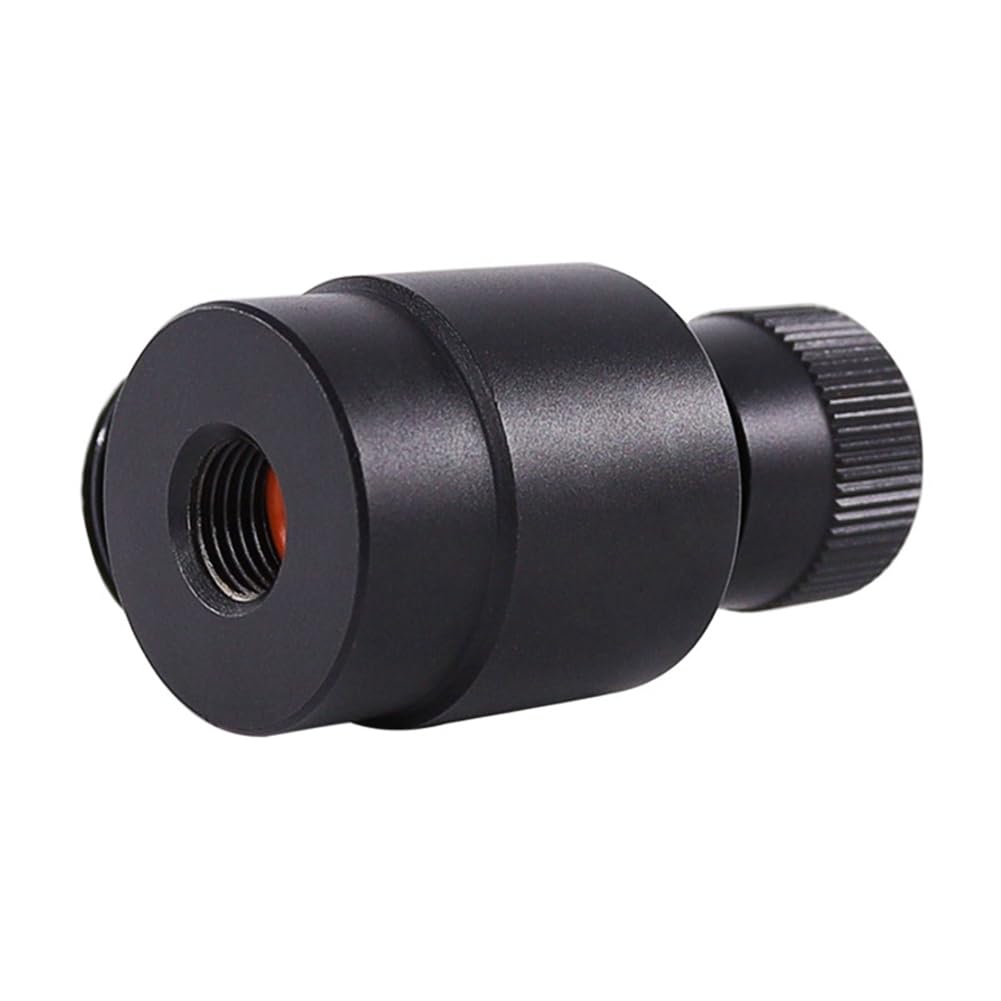 Adattatore di Ricarica per bombola di CO2 Regolatore per bombola di Gas Fatto in casa Adattatore da M10X1 a W21.8-14 per Gas CO2 Durevole Nero
