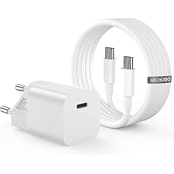 Cargador Xiaomi Alkosto HECHOBO Rápida 18W Cargador para Xiaomi Redmi Note 12, 11, 10, 9, 8,11T, 9T, 8T, Mi12, Mi11, Mi10, Mi9, MiA2, Redmi Pro5G, Poco X3 Pro NFC, Xiaomi Tipo C, Cargador rápida con Cable de 2m