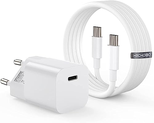 Rápida 18W Cargador para Xiaomi Redmi Note 12, 11, 10, 9, 8,11T, 9T, 8T, Mi12, Mi11, Mi10, Mi9, MiA2, Redmi Pro5G, Poco X3 Pro NFC, Xiaomi Tipo C, Cargador rápida con Cable de 2m