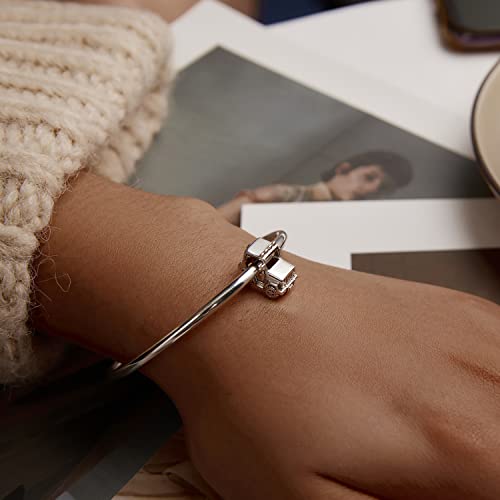 Voroco Jeep Charm For Charm Bracelet 925 Sterling Silver Car Jeep Bead Charm I Love Travel Jeep Jewelry Gift For Women & Girll #TOP2