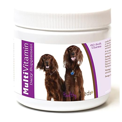 Healthy Breeds Irish Setter Multi-Vitamin Soft Chews 60 Count