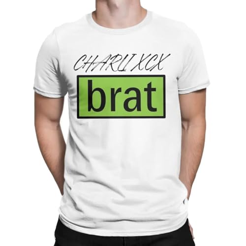 Photo de R5YGxdsewws Brat-Charli-Xcx-2024-Album-T-Shirts-Accessories-Tops