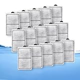 ANILUV 15 Packs PF-L Large Carbon Cartridges for PF20, PF30, PF40, PF75, SPF-50 and SPF-75 Fish Tank Power Filters
