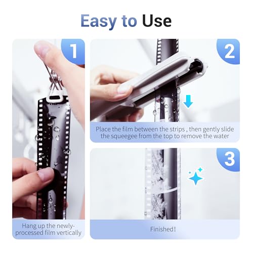 JJC 35mm 120 Película Negativa Rasqueta, Rascador Silicona Suave para el Agua para 135 Camera Color Negative Roll Film & 120 Medium Format Film, Película Negativa Agua Quitar Herramienta de Limpieza - imagen 3