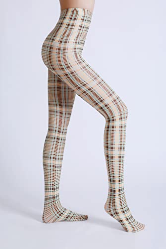 Image of Sahabowi Women Tights, Sheer High Waist Pantyhose, Vintage Control Top Stockings, Siwa 4