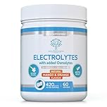 Electrolyte & Osmolyte Combo Powder – Natural Mango & Orange Flavour – 60 Servings - with Vitamins & Minerals, Vegan, Sugar-Free, Natural Flavours - Superior Hydration & Keto Fasting Support