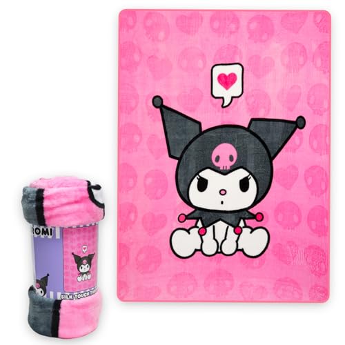 Set 2 Almohadas Kuromi Travel con Manta de Fleece miniatura 2