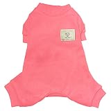 TONY HOBY Dog Pajamas, 4 Legged Dog Pajamas, Dog Jumpsuits Onesies with Thermal, Cotton Pet Clothes