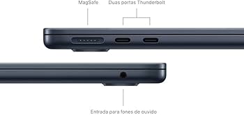 Apple 2024 MacBook Air (de 13 polegadas, Processador M3 da Apple