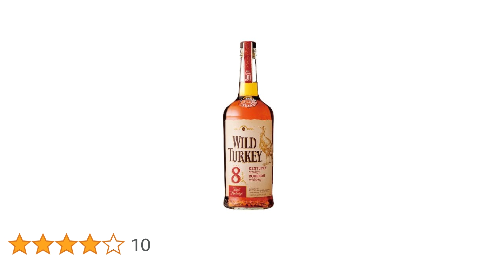 Amazon.co.jp: ワイルドターキー8年 1000ml : 食品・飲料・お酒