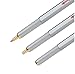 Rotring 800 Retractable Ballpoint Pen, Medium Point, Silver
