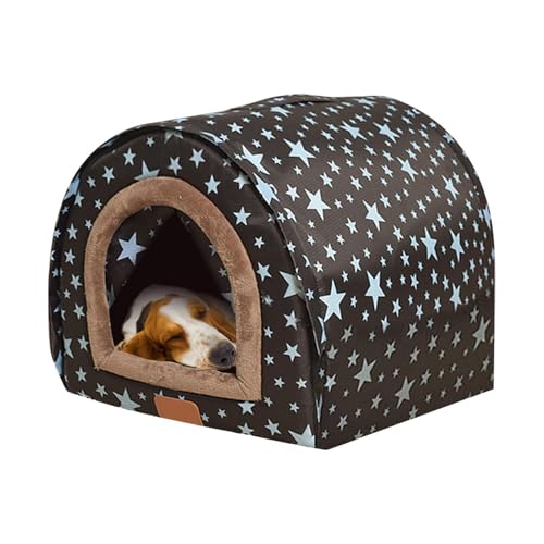 Casa para perros para invierno Frfik desmontable y lavable para cachorros y gatos 2