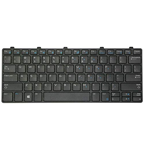 AUTENS Teclado de substituição para laptop Dell Latitude 3180 3189 3190 3380, sem retroiluminação …