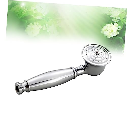 Regadera de mano cromada 7.08 pulg ahorro agua miniatura 3