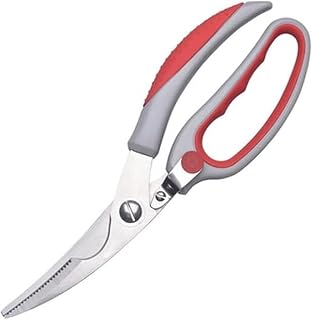 Salad Scissors Poultry Shears - Heavy Duty Kitchen Scissors for Cutting Chicken, Poultry, Game, Bone