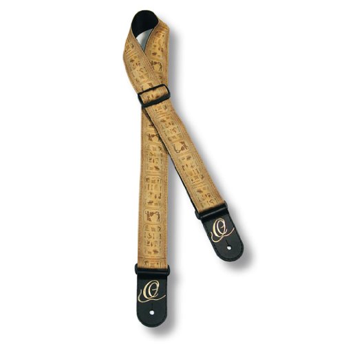 Ortega OSN-50EGY Sangle guitare Nylon - Les Beatles, Paul McCartney, John Lennon, RIngo Starr, George Harrison Ortega OSN-50EGY Sangle guitare Nylon