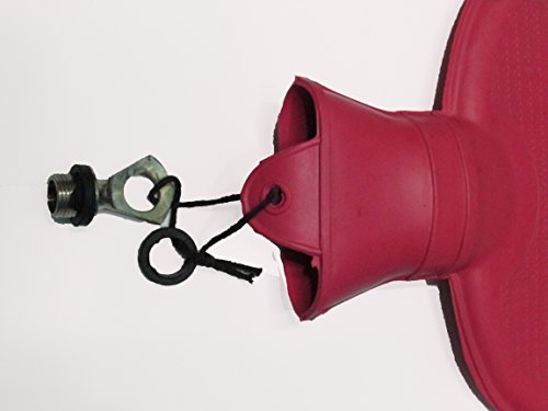 Image of Duckback ORIGINAL Hot Water Bag Red Non Electrical 2L - Ideal for Back pain /body ache /stomach NON-ELECTRICAL 2 L Hot Water Bag (Red)