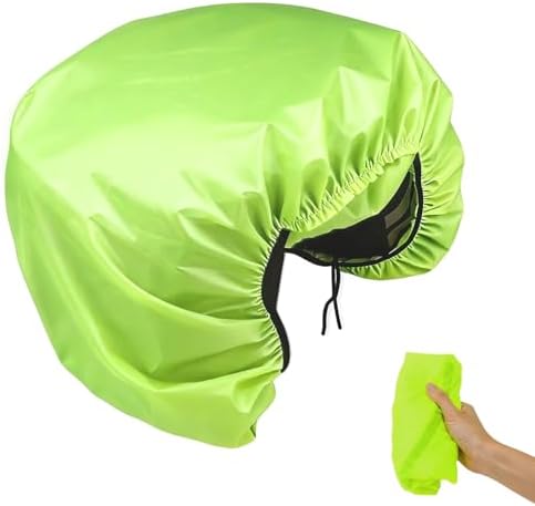 Fahrrad Regenschutz Abdeckung 126x66cm – Wasserdichte Fahrradtasche für Gepäckträger – Staubdicht, Windschutz, Leicht, für Radtouren, Alltag und Pendeln – Schwarz–Großes Format für