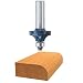 Bosch 84405M 1/4 in. x 1/2 in. Carbide Tipped Roundover Bit