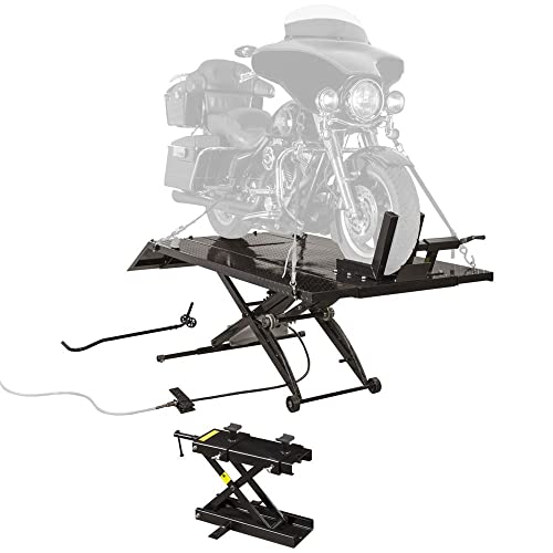 Black Widow Black Widow Motorcycle Lift Table with Cruiser V-Twin Center Jack sold by Discount Ramps Amazon
