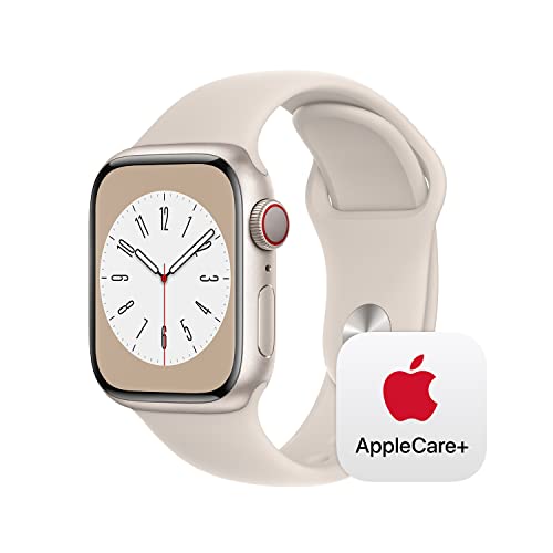 Apple Watch Series 8 [GPS + Cellular 41mm] Smart Watch w/ Starlight