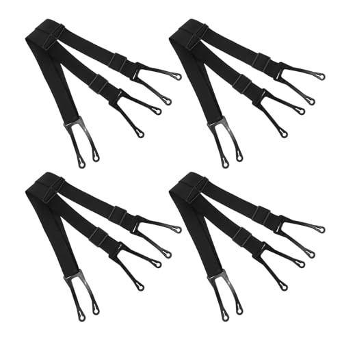 Bretelles de hockey sur glace lot de 4 taille L élastiques et accessoires pour pantalon