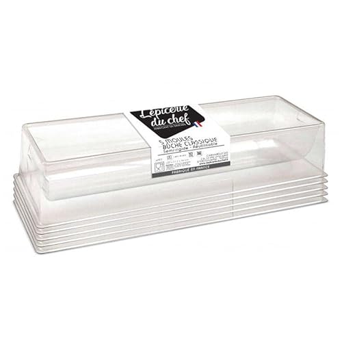 5 stampi per tronchetto di Natale - Classici