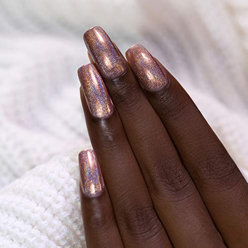 Image of ILNP Chai Latte - Shimmering Mocha Ultra Holo Nail Polish