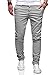 Produktbild behype. Herren Basic Chino Jeans-Hose Stretch Regular Slim-Fit 80-0310,Hellgrau,36W / 30L