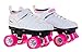 Chicago Bullet Ladies Speed Roller Skate â€“White Size 7