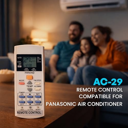Image of Electronic Spices AC Remote | Compatible with Panasonic AC (Model AC-29) with AAA Batteries