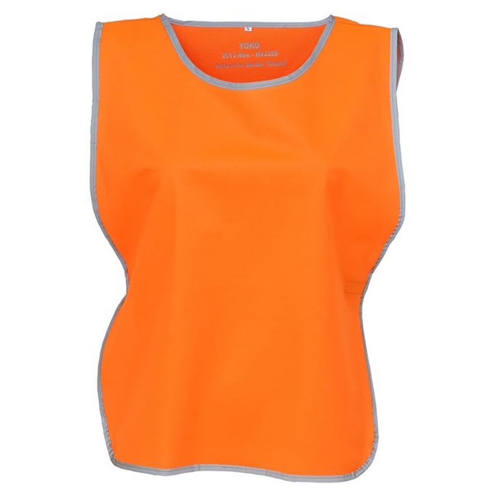 Yoko Men's Yk009/Hvj259 Hi-Vis Reflective Border Tabard - Orange โ image 1