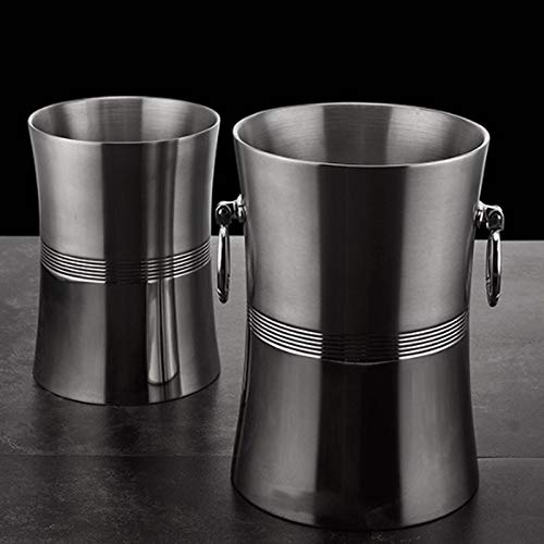 Bar Herramientas barware Vino cóctel Cerveza Herramientas Kits Acero Inoxidable champán Barril Cerveza Barril Grueso Cubo de Hielo Botella de Vino (16 cm)