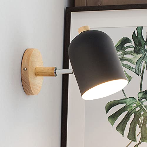 Luz de pared interior de diseño nórdico moderno y aplique LED minimalista para dormitorio 3