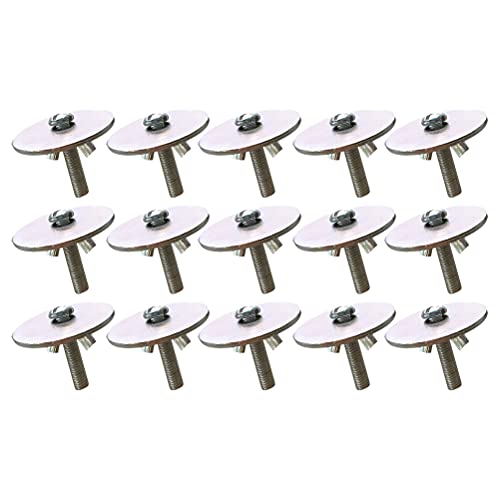 iplusmile Bird Accessory 15 Sets van bevestigingsschroeven Bevestigingsschroeven Pakkingen voor Hamster Cage (Zilver) - Afbeelding 6