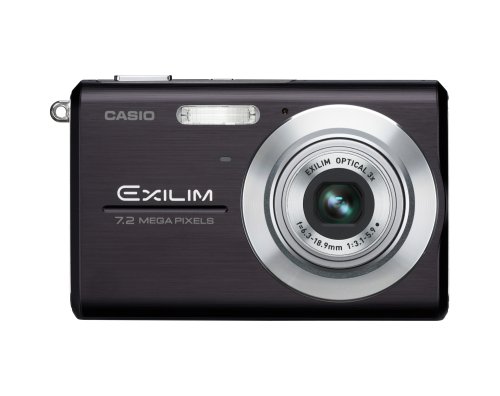 Casio Exilim EX-Z75 Appareil photo numérique avec zoom optique 3x 7,2 MP Noir