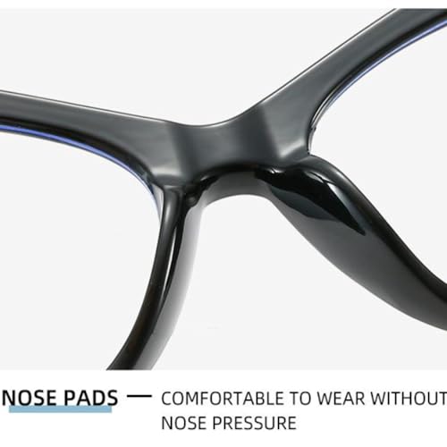 Lunettes decoratives femmes œil de chat au design raffine - 4